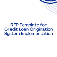 RFP Template for Supply, Implementation and Maintenance of a Credit Loan Origination System