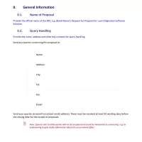 RFP Template for Supply, Implementation and Maintenance of a Credit Loan Origination System - Image 9