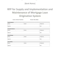 RFP Template for the Supply and Implementation of a Mortgage Lending Platform - Image 3