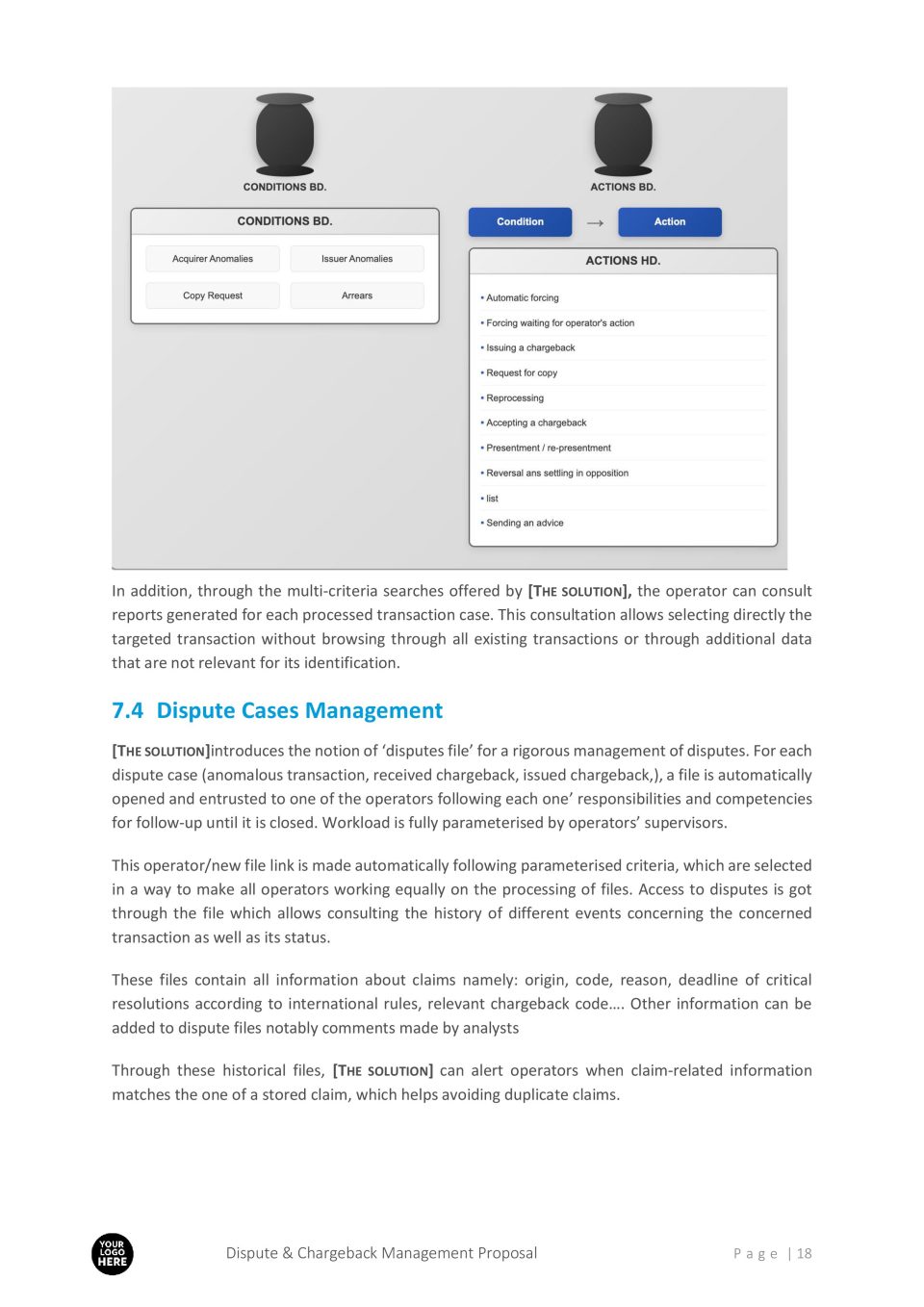 Dispute & chargeback Management Solution Proposal Template - Image 9